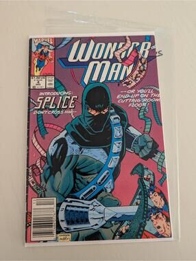 Wonder Man #4 Comic Book Featuring Splice - December Issue